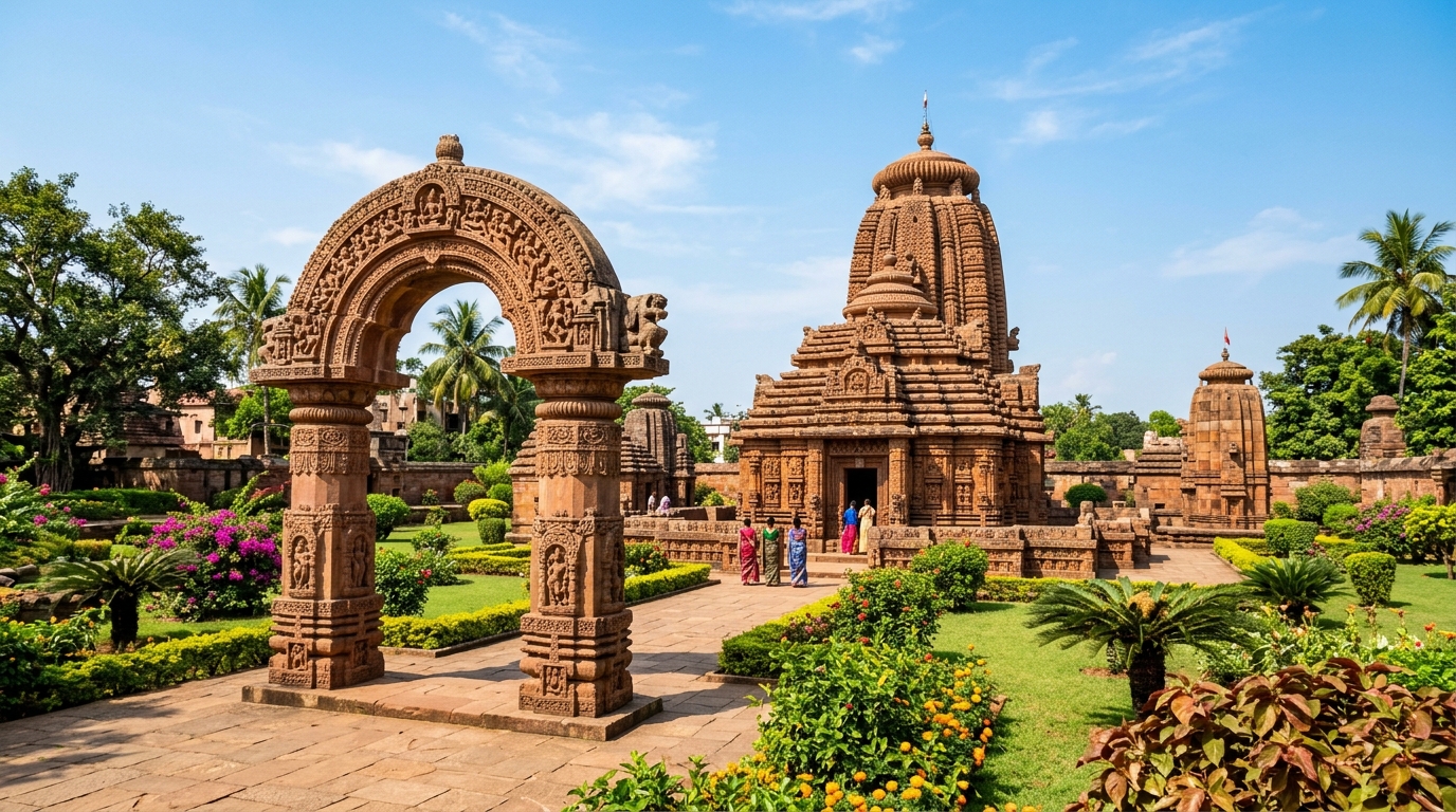 Bhubaneswar - Mukteshwar Temple, Bhubaneswar