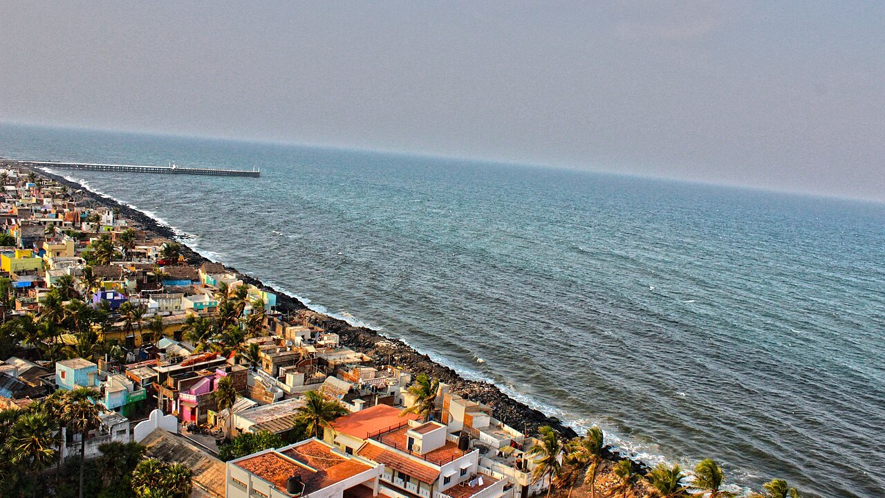 Pondicherry - French Quarter & Promenade Beach